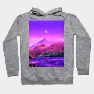 Cloudy mountain Hoodie